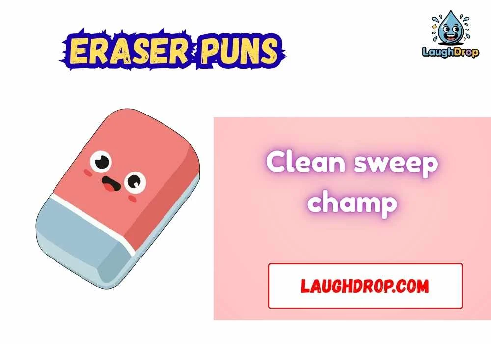 Quick & Short Eraser Puns