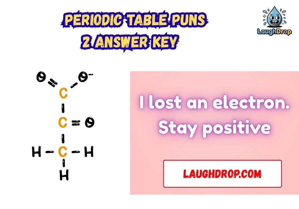 Periodic Table Puns 2 Answer Key