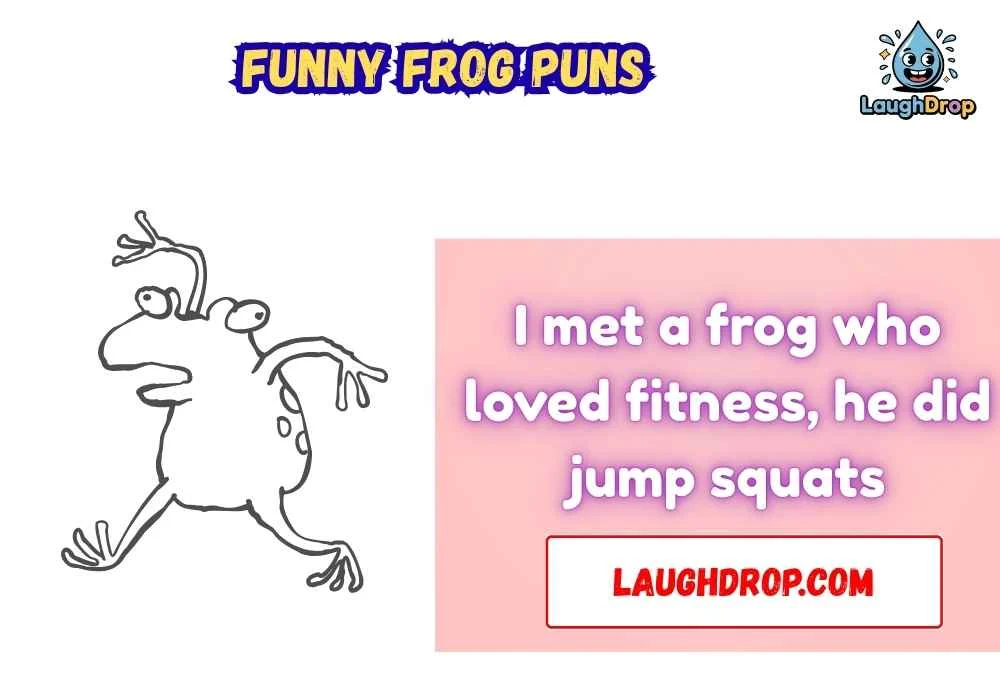 Snappy Funny Frog One Liner Jokes