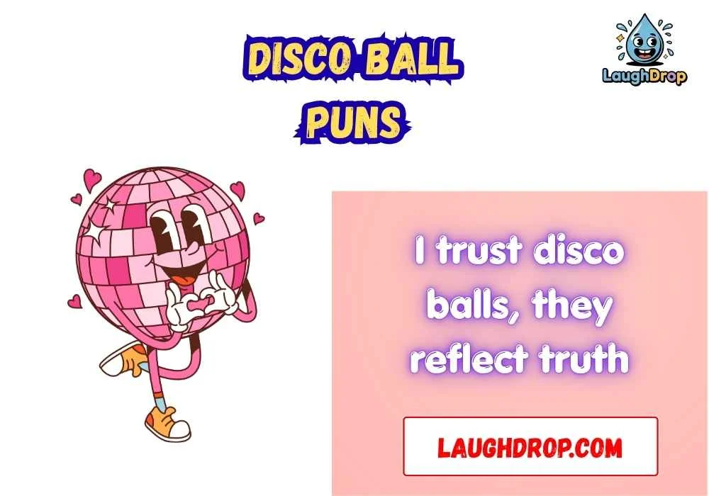 Clever Disco Ball Wordplay