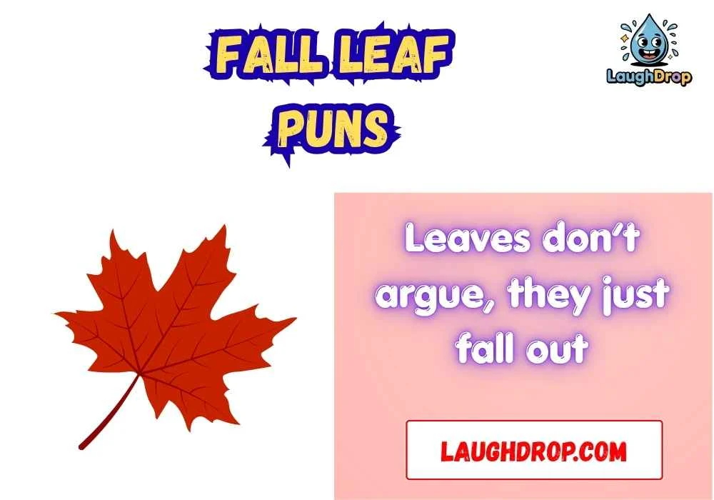 Snappy Fall Leaf One-Liner