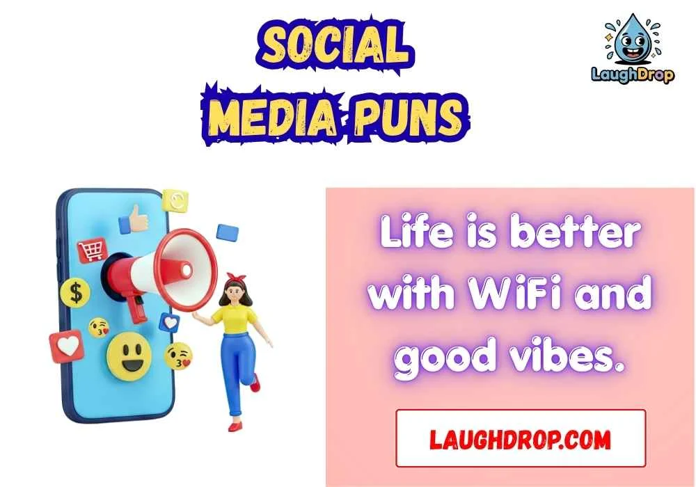 Social media puns