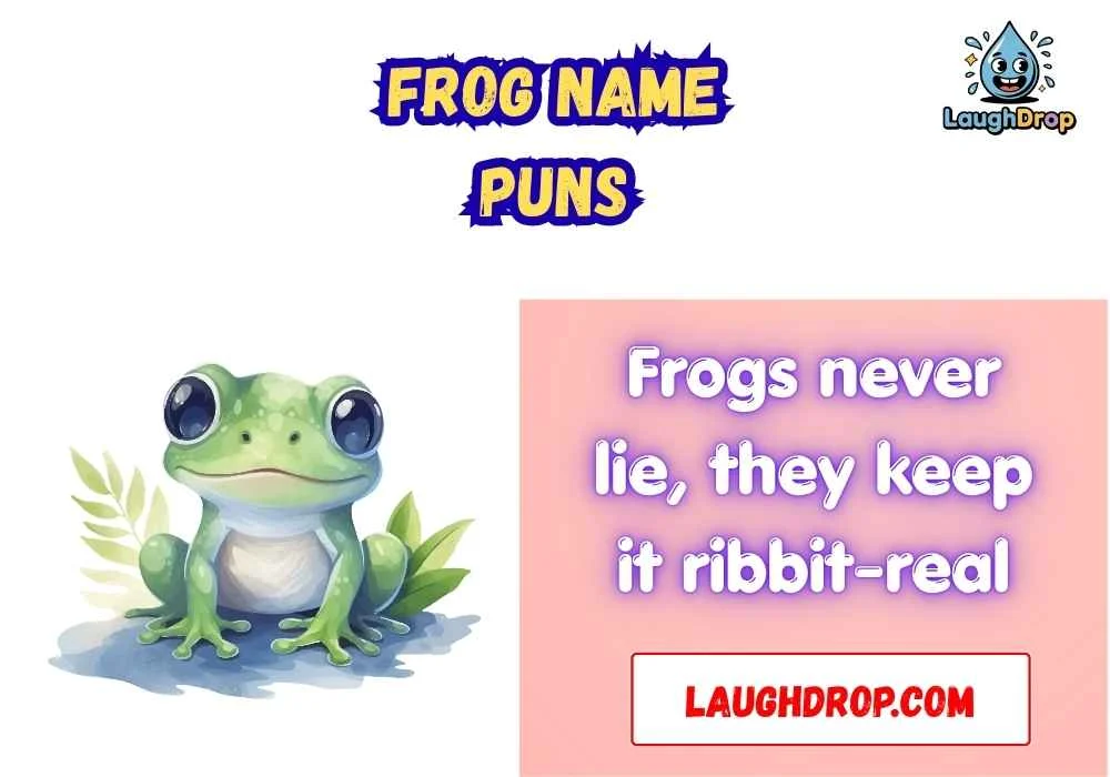 The Best Frog Name Jokes 