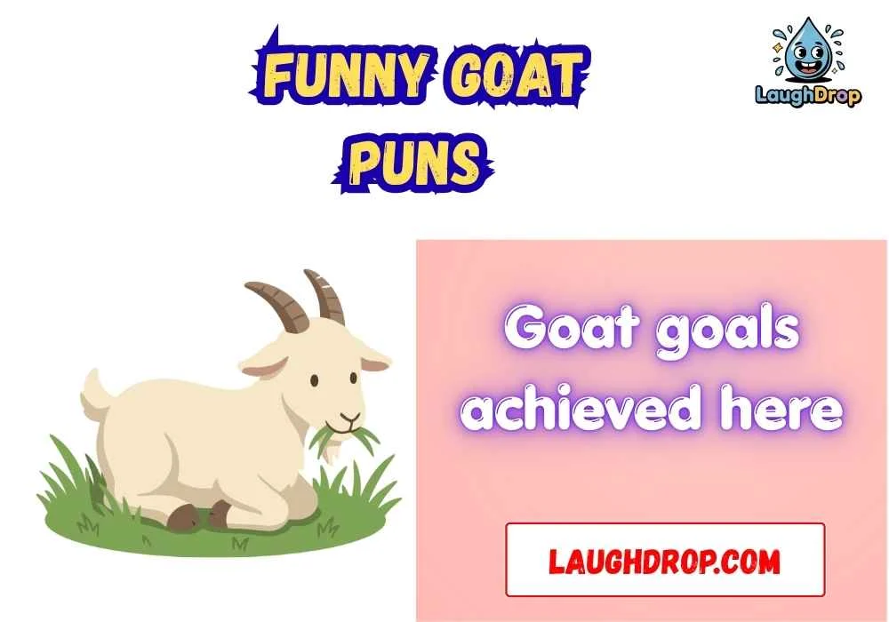 Witty funny goat puns