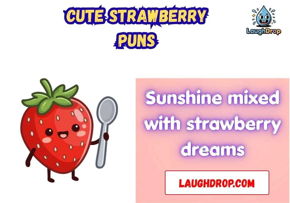 Clever Cute Strawberry Wordplay