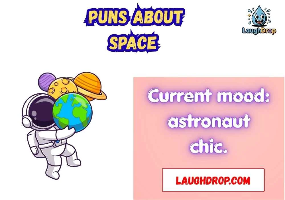 Clever Space Wordplay for Instagram