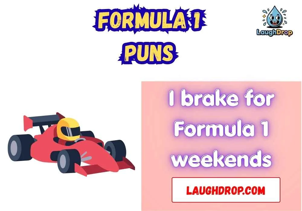Formula 1 Puns