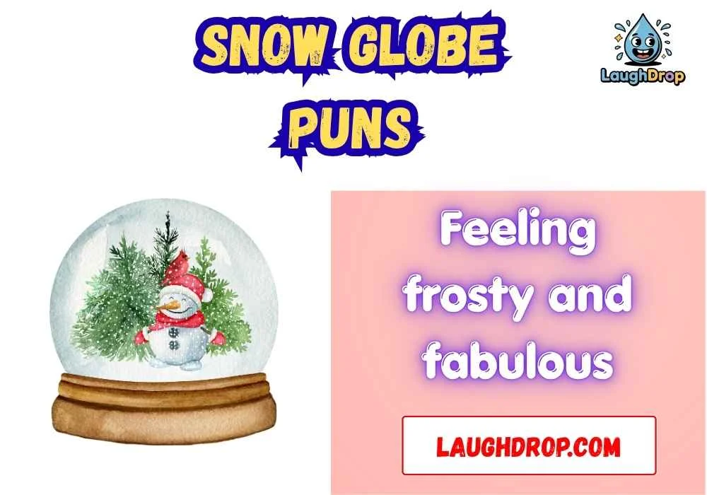 Snow globe puns