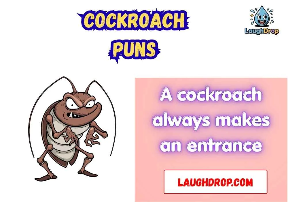 The Best Cockroach Jokes